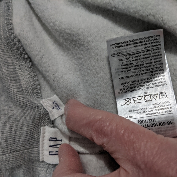 Gap soft sweatpants grey nwot - Picture 3 of 3